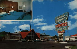 Howard Johnson's Motor Lodge Harrisburg, PA Postcard Postcard