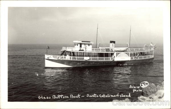 Glass Bottom Boat Santa Catalina Island California