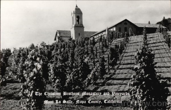 The Christian Brothers Monastery and Vineyards Napa California