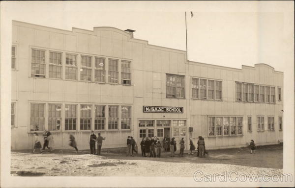 McIsaac School Flin Flon MB Canada Manitoba
