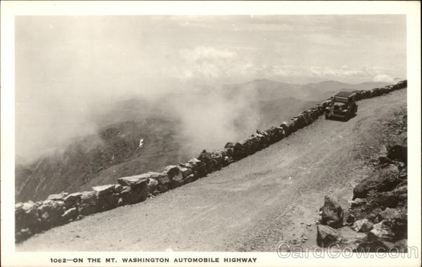 On the Mt. Washington Automobile Highway Mount Washington New Hampshire