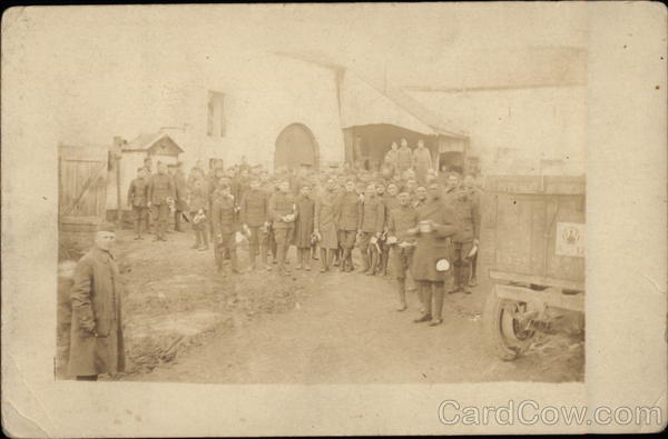 Soldiers on Road Military