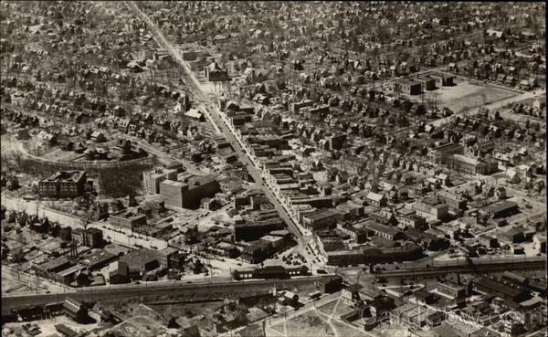 Aerial View of Rutherford New Jersey