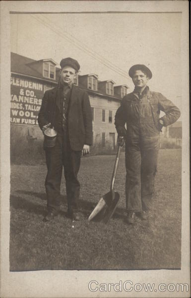 Oil & Coal Men, Railroad Workers Trains, Railroad