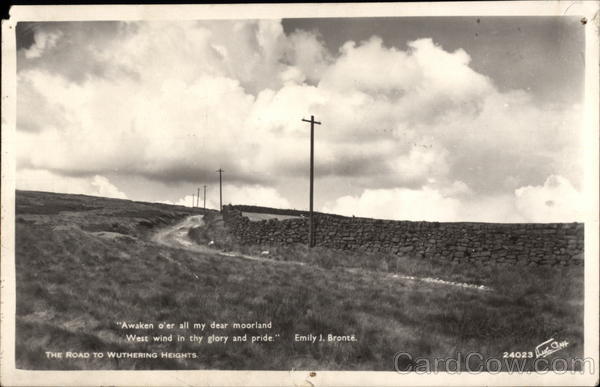 The Road to Wuthering Heights Withering Heights England