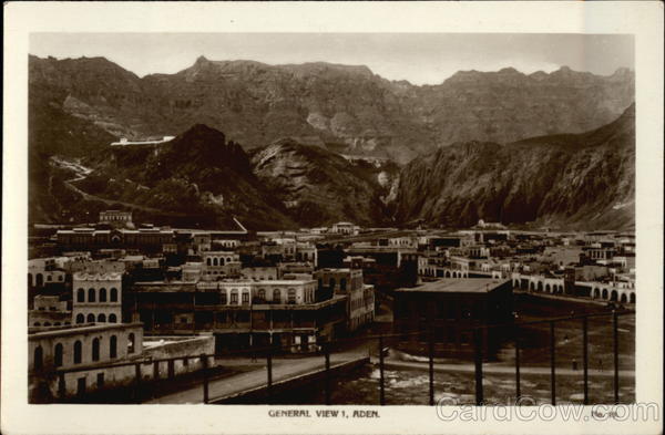 General View Aden Egypt Africa