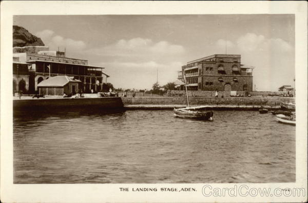 The Landing Stage Aden Egypt Africa