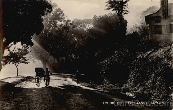 Round the Lake Kandy Sri Lanka Southeast Asia