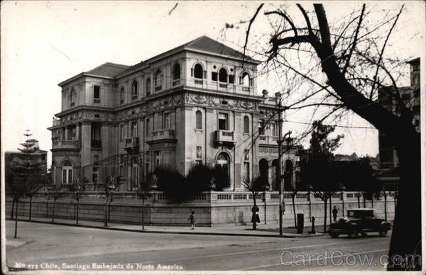 Santiago Embajada de Norte America Chile