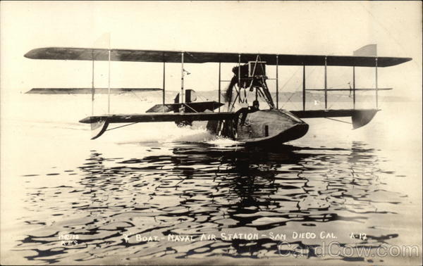 Seaplane Boat - Naval Air Station San Diego California