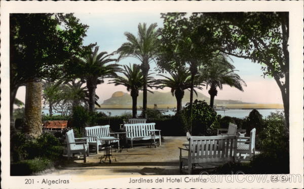 Jardines del Hotel Cristina Algeciras Spain