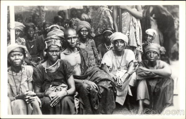 Natives Dressed in Best Africa