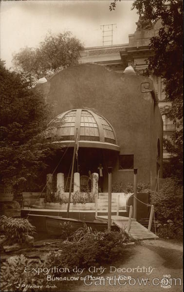 Exposition des Arts Décoratifs - Bungalow du Home du Jour Paris France