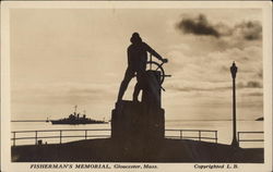 Fisherman's Memorial Postcard