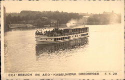 Besuch Im Aeg - Kabelwerk Oberspree Postcard
