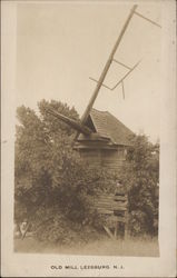 Old Mill Leesburg, NJ Postcard Postcard