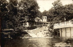 Cliff Cottage Lake Hopatcong, NJ Postcard Postcard