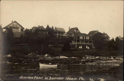 Juniper Point West Boothbay Harbor, ME Postcard Postcard