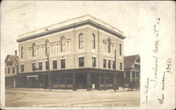 Pierce Building Middleboro, MA Postcard Postcard