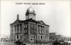 Courthouse Sullivan, IL Postcard Postcard