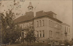 Court House Davenport, WA Postcard Postcard