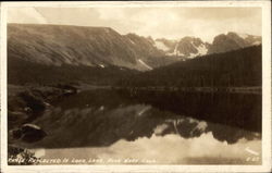 Range Reflected in Long Lake Ward, CO Postcard Postcard