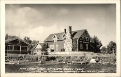 Art Schmidt's Musky Camp - Main Lodge Butternut, WI Postcard Postcard