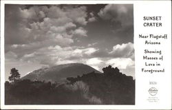 Sunset Crater Flagstaff, AZ Postcard Postcard