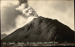 Mount Vesuvius Postcard