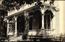 Riley Home Greenfield, IN Postcard Postcard