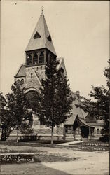 St. John Church Clifton Springs, NY Postcard 