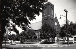 Lutheran Church Napoleon, OH Postcard Postcard