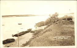 View from Twin Lights Chatham, MA Postcard Postcard