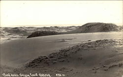 Sand Dunes - Oregon Coast Highway Scenic, OR Postcard Postcard