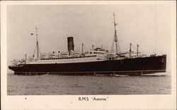 R.M.S. Ausonia Postcard