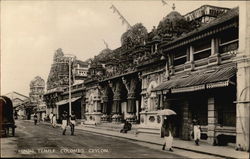 Hindu Temple Colombo, Sri Lanka Southeast Asia Postcard Postcard
