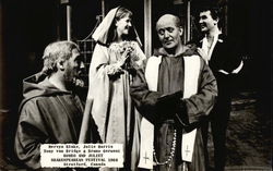 Mervyn Blake, Julie Harris, Tony vanBridge & Bruno Gerussi Postcard