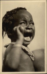 Young African Child Postcard Postcard