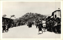 Africa - Midday scene Postcard