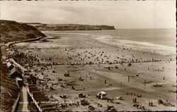 Sands from Promenande Postcard