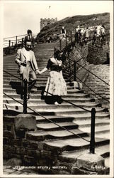 199 Church Steps Whitby, England Postcard Postcard