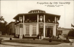 Exposition des Arts Decoratif, le Pavillon du Louvre Postcard