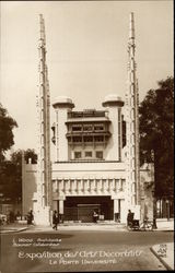 Exposition des Arts Décoratifs - La Porte Université Postcard