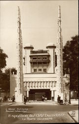 Exposition des Arts Décoratifs - La Porte Université Paris, France 1925 Exposition des Arts Decoratifs Postcard Postcard