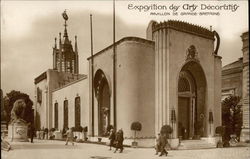 Exposition des Arts Décoratifs - Pavillon de Grande-Bretagne Postcard