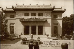 Exposition des Arts Decoratif Pavillon de l'Asie-Francaise Paris, France 1925 Exposition des Arts Decoratifs Postcard Postcard