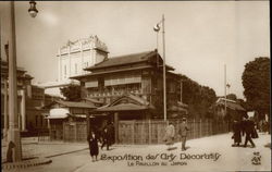 Le Pavillon du Japan Paris, France 1925 Exposition des Arts Decoratifs Postcard Postcard