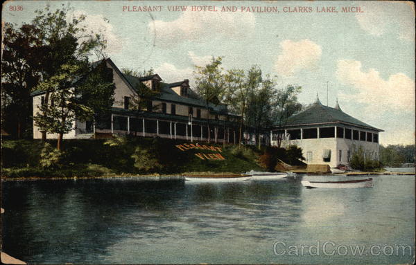 Pleasant View Hotel and Pavilion Clarklake Michigan