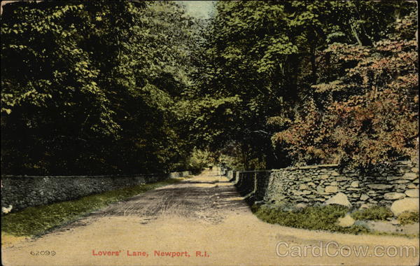 Lovers Lane Newport Rhode Island