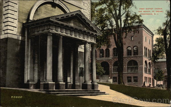 First Baptist Church and School of Design Providence Rhode Island
